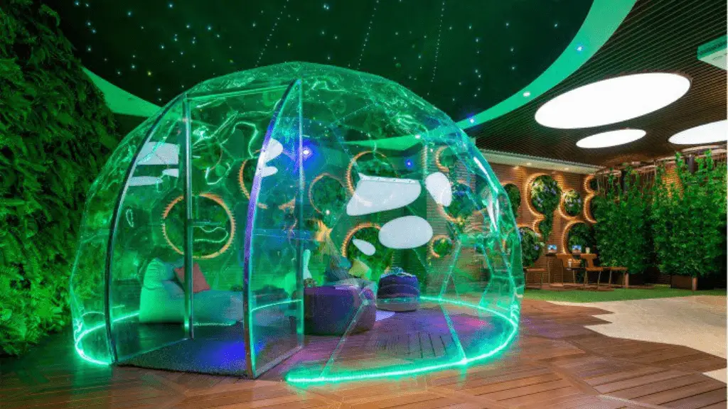 Bulle transparente rigide 5 m