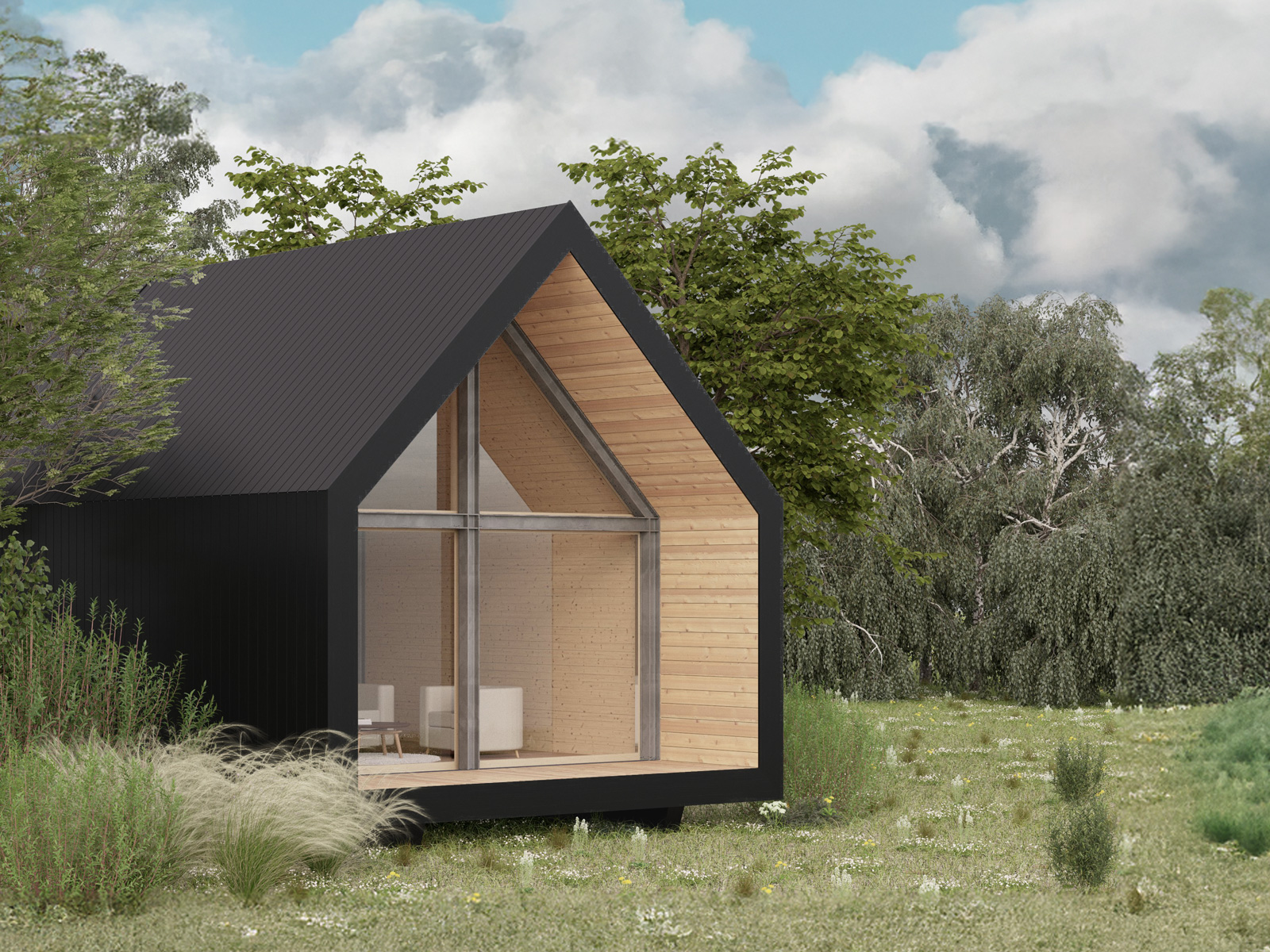 Chalet 80 m², vue 3