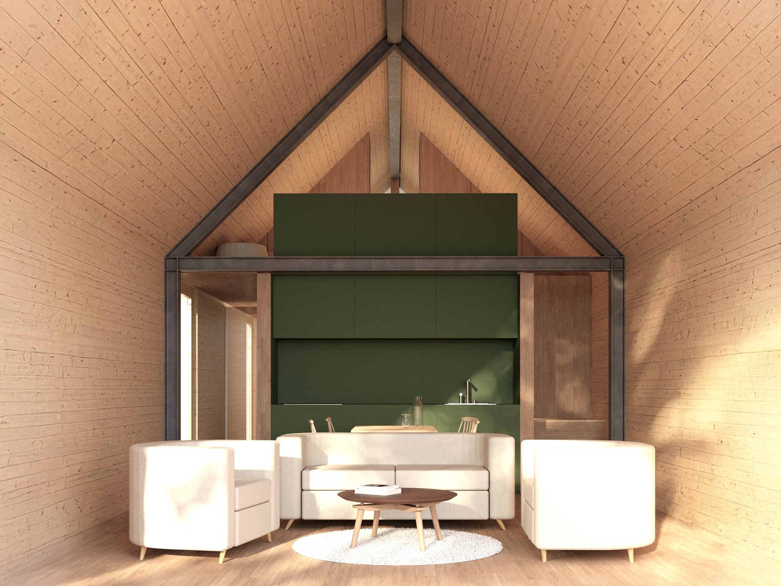 Chalet 80 m², vue 4