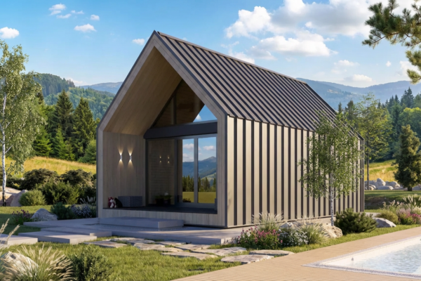 Grange L : maison en kit ossature bois