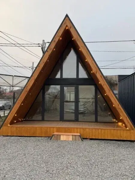 A-Frame XL 59 m2 / Maison ossature bois