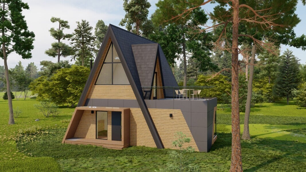 Maison En A 129 m2 à étage Personnalisée
