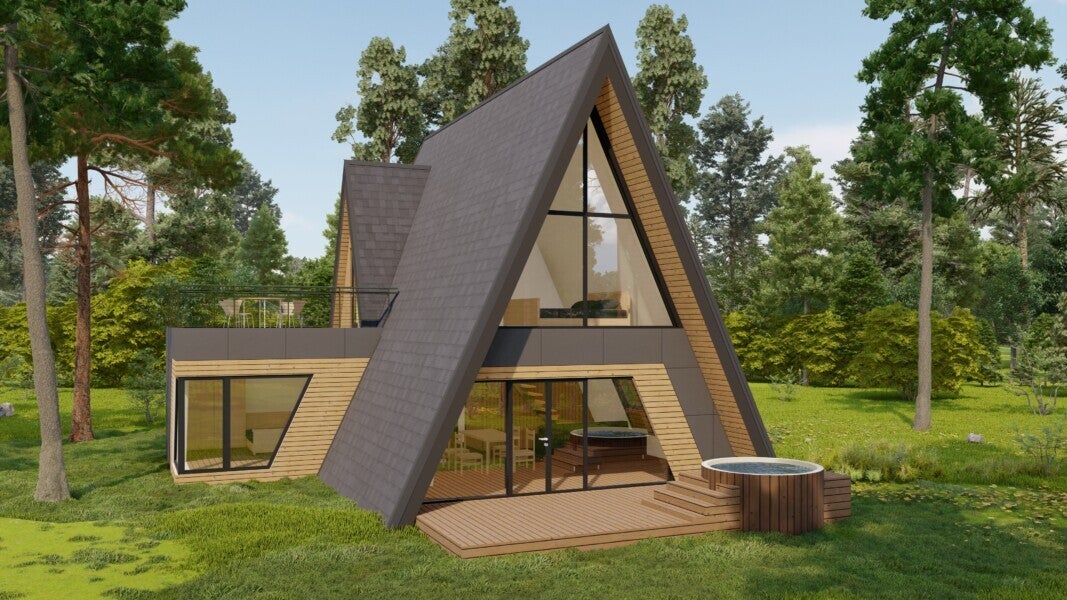Maison En A 129 m2 à étage Personnalisée