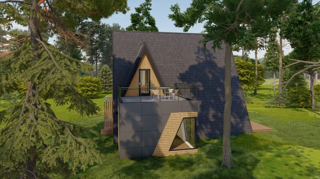 Maison En A 129 m2 à étage Personnalisée