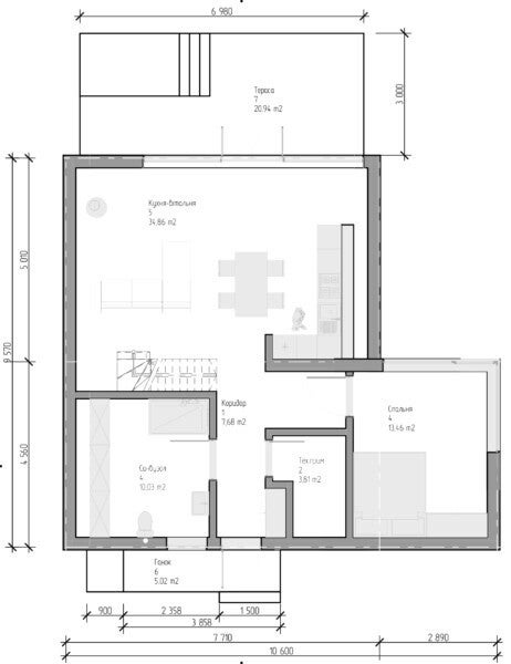 Maison En A 129 m2 à étage Personnalisée