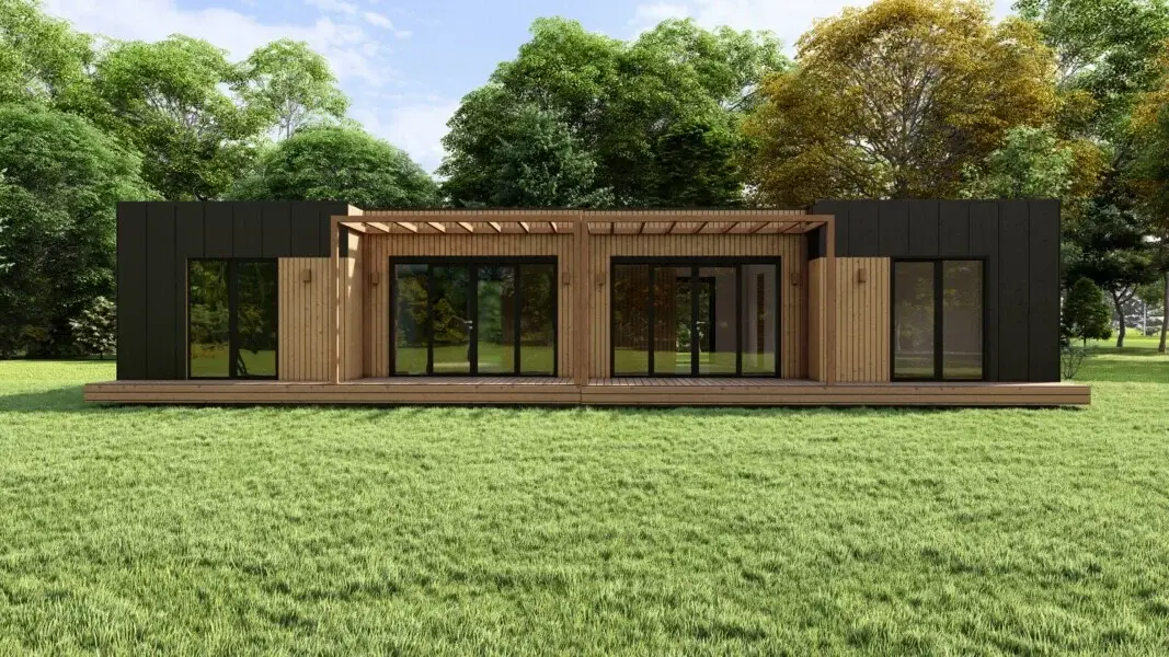 Maison Double 131m2 / Construction ossature bois