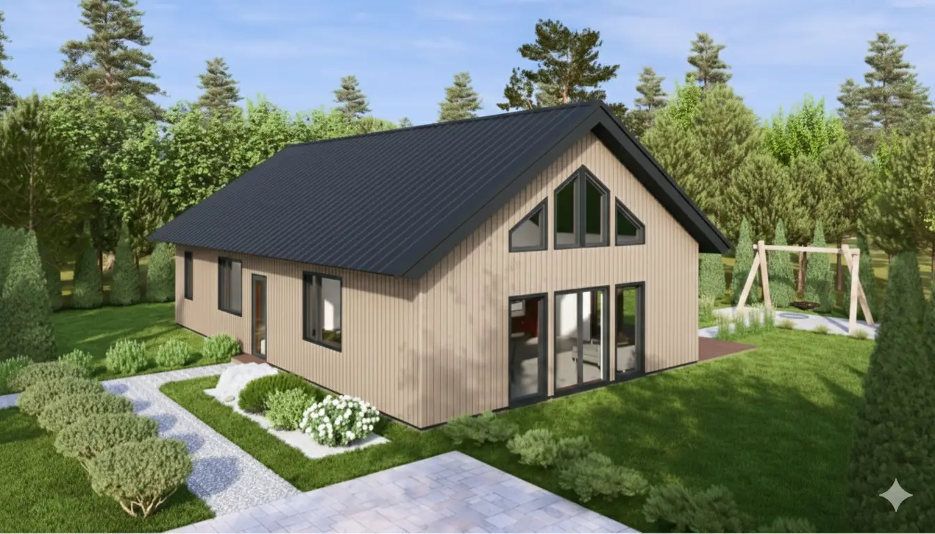 Maison Familiale 120 m2 / Construction ossature bois