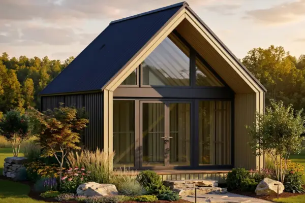 Grange 41 m2 / Maison ossature Bois