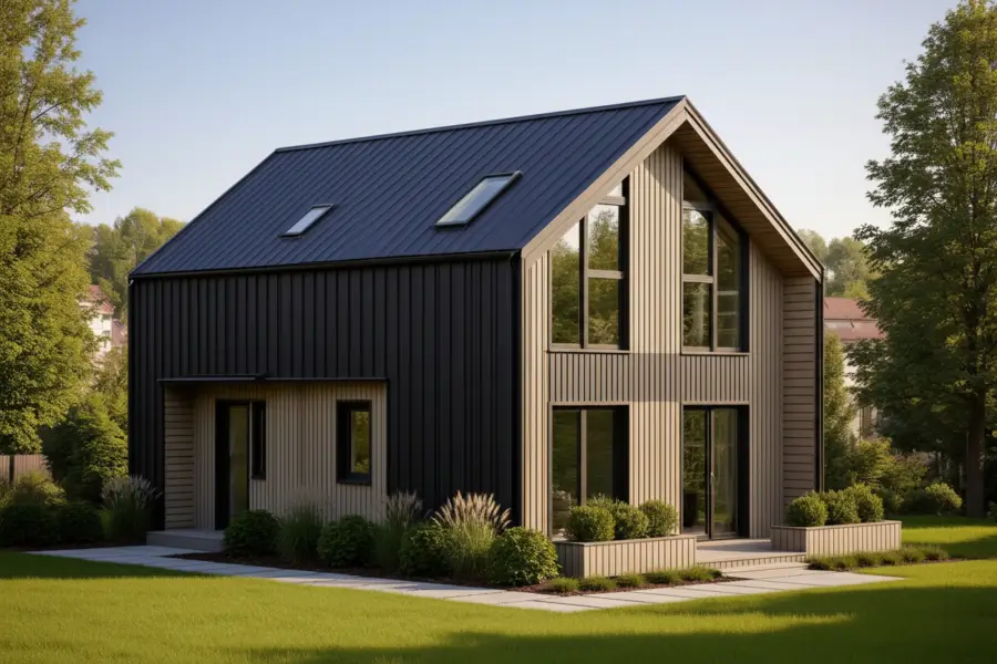 Maison Grange XXL 138 m2 / Construction ossature bois
