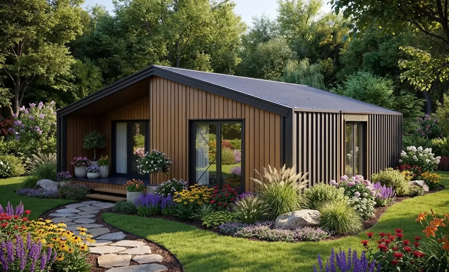 Maison Lagom 90 m2 / Construction ossature bois