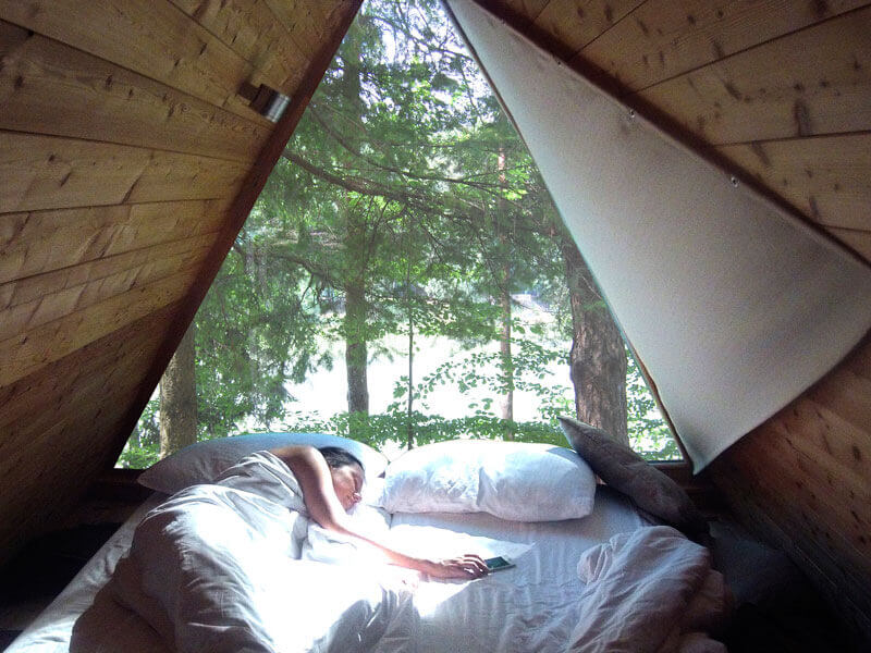 Mini A-Frame en bois
