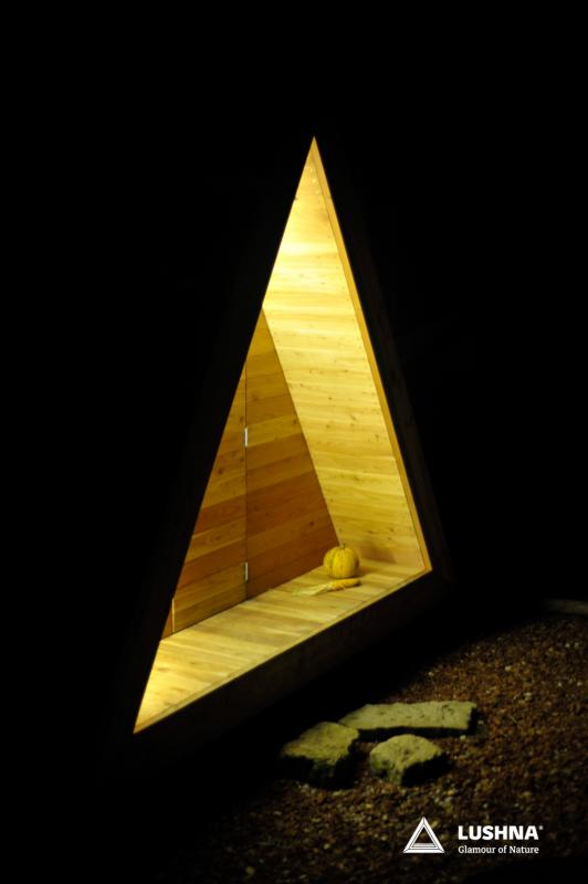 Mini A-Frame en bois, vue 6