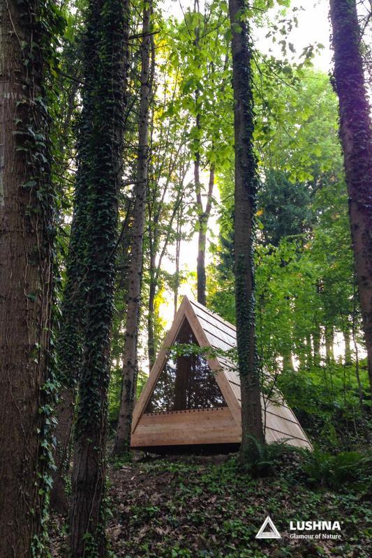 Mini A-Frame en bois, vue 7
