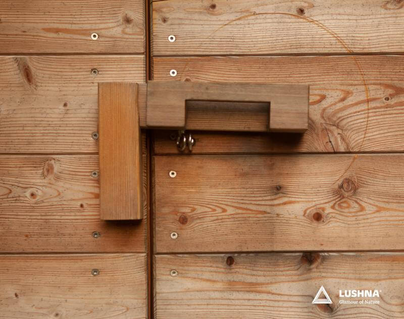Mini A-Frame en bois, vue 11