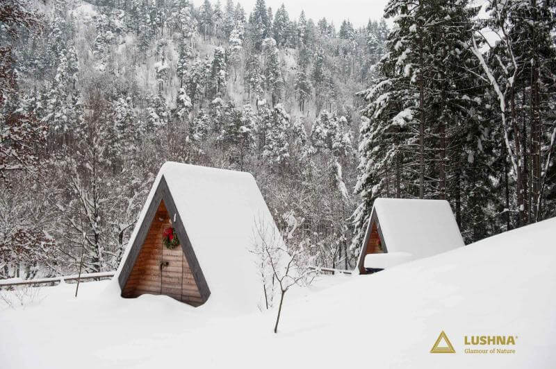 Mini A-Frame en bois, vue 13