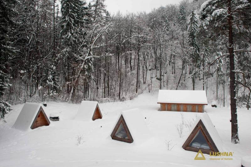 Mini A-Frame en bois, vue 14