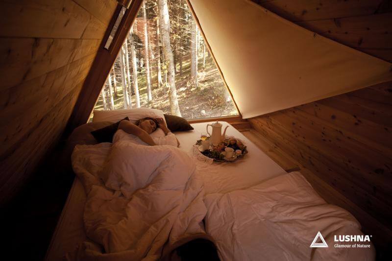 Mini A-Frame en bois, vue 15