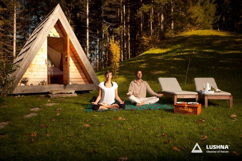 Mini A-Frame en bois, vue 16