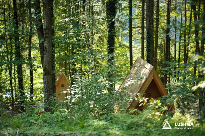 Mini A-Frame en bois, vue 18