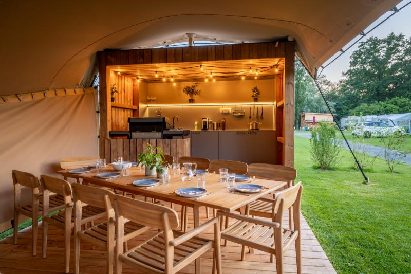 Pavillon cuisine extérieure, vue 5