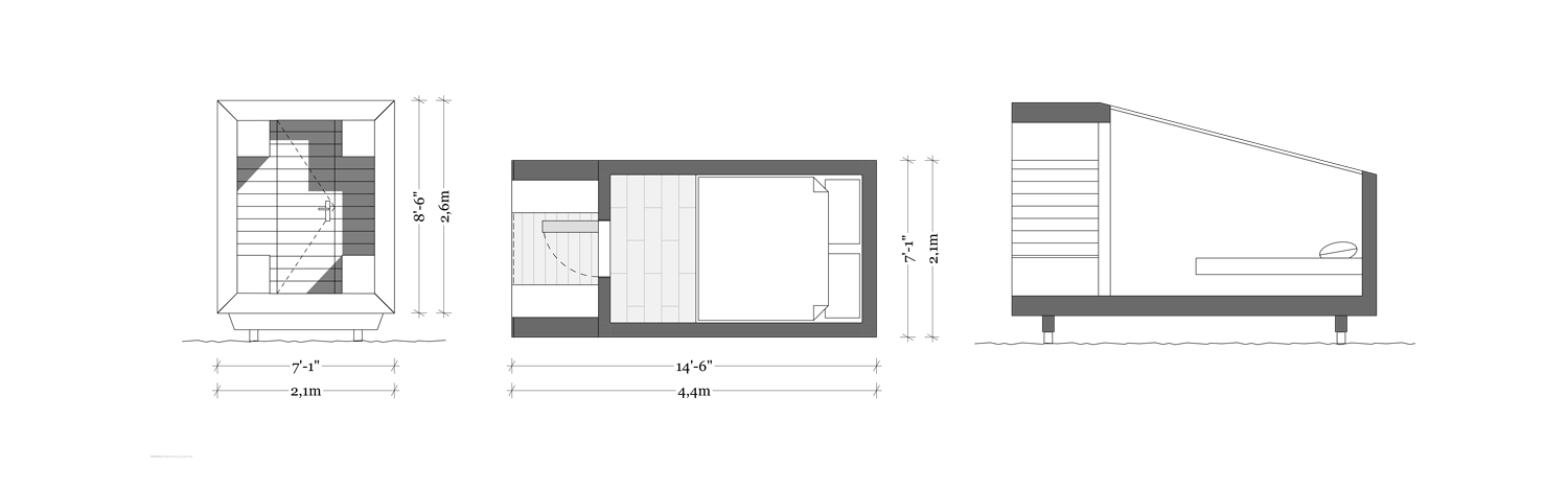 Plan Skyroom, 1
